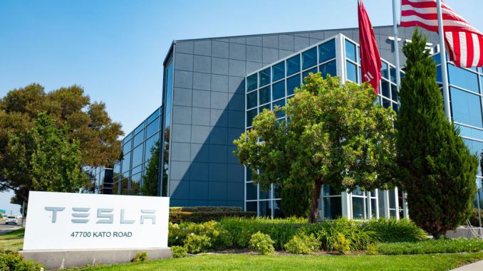 Sign with logo for Tesla Motors in front of new glass building near the company's headquarters in the Silicon Valley, Fremont, California.Tesla has soared by an astounding 108% year-to-date, beating the S&P 500’s more restrained 13% gain. Tesla has increased by 38% in the last month alone, outpacing the S&P 500’s 5% growth.Tesla’s outstanding performance is now properly reflected in its share price.PHOTO BY SMITH COLLECTION /GETTY IMAGES