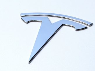 Logo of Tesla. Elon Musk's biographer Walter Isaacson shares insights on Cybertruck's design inspiration. MANNY BECERRA/ UNSPLASH. 