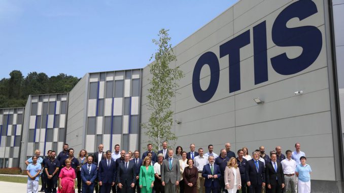 Otis Worldwide Corp reported second-quarter 2023 sales growth of 6.7% year-over-year to $3.72 billion, +7.7% on an adjusted basis and +9.5% on an organic basis, beating the consensus of $3.58 billion. JAVI COLMENERO/GETTY IMAGES  