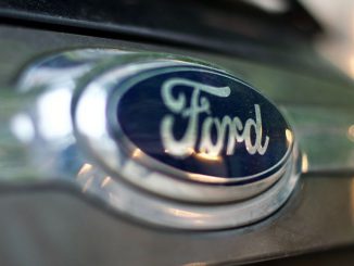 Logo of Ford Motor Co. Jim Cramer, the host of CNBC’s Mad Money, alters his stance, as Ford slashes the price of the F-150 Lightning electric pickup truck. DAN DENNIS/UNSPLASH. 