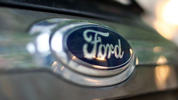 Logo of Ford Motor Co. Jim Cramer, the host of CNBC’s Mad Money, alters his stance, as Ford slashes the price of the F-150 Lightning electric pickup truck. DAN DENNIS/UNSPLASH. 