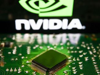 NVIDIA Corporation  was falling on Friday after forming a bearish triple top pattern at the new all-time high of $480.88, which has been driven by a boom in artificial intelligence stocks. JAKUB PORZYCKI/GETTY IMAGES 