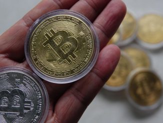 Bitcoin physical commemorative coin, June 22, 2023, Yichang, Hubei, China. Bloomberg's macro strategist McGlone warned that, while the Federal Reserve was quick to ease monetary policy in past recessions, the central bank may be reluctant to do so this time due to high inflation. PHOTO BY COSTFOTO/GETTY IMAGES 