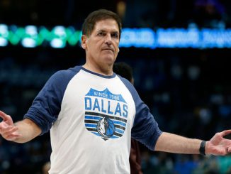 Dallas Mavericks owner Mark Cuban reacts during a timeout in the game against the Golden State Warriors at American Airlines Center on March 22, 2023 in Dallas, Texas.The tweet battle with Palihapitiya comes after Cuban a href=https://www.Zenger News.com/news/23/06/32842073/mark-cuban-navigates-the-woke-whirlwind-are-bud-light-target-playing-their-cards-rightshowed support for companies /athat choose to embrace “woke” ideology, which he called good for businesses. PHOTO BY TIM HEITMAN/GETTY IMAGES