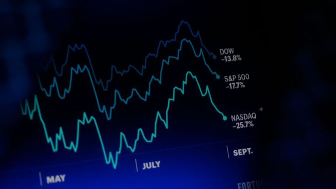 U.S. stocks continued to display signs of divergence between the tech sector and the rest of the market on Friday, a trend that had already surfaced during Thursday’s session. JAAP ARRIENS/GETTY IMAGES 