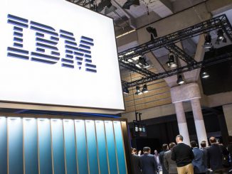 An IBM logo seen displayed during the first day of Mobile World Congress 2022 at the Fira de Barcelona. IBM is likely to report second-quarter results for 2023 after the market closes on July 19. (Thiago Prudencio/SOPA Images/LightRocket via Getty Images)
