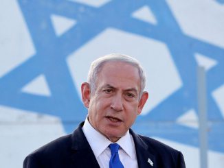 Prime Minister Benjamin Netanyahu lauded what he called Israel's transportation revolution, speaking at Sunday's Cabinet meeting following Friday's opening of the Tel Aviv a href=https://www.jns.org/israel-news/tel-aviv-light-rail/23/8/17/311503/Light Rail system/a, describing it as but one of many revolutions his government has led. PHOTO BY JACK GUEZ / GETTY IMAGES