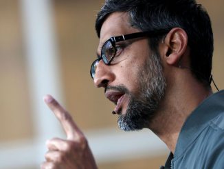 Alphabet CEO Sundar Pichai. Pichai says he and his company are firm supporters of government regulation for AI. (Justin Sullivan/Getty Images)