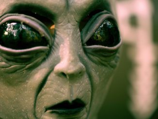 Image of an alien illustration. Scientists are using artificial intelligence to search for alien life. LEO/UNSPLASH
