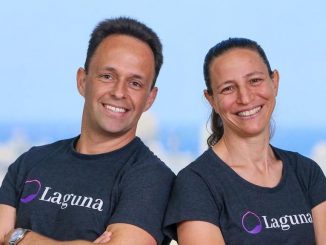 Laguna Health cofounders Yoni Shtein and Yael Adam. Laguna’s app is designed to help newly discharged patients around care obstacles. LAGUNA HEALTH.