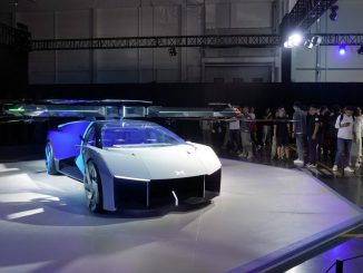 Chinese firm Xpeng AeroHT's vehicle is able to transform from a sports car into a flying machine at the touch of a button. PHOTO BY SWNS 