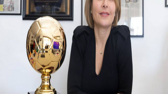 Brazillian Association Football agent, Rafaela Pimienta who is also Erling Haaland's agent believes that Haaland deserved the first position in the Ballon d'Or 2023 awards held recently in Paris, France. Haaland was in the second position after Lionel Messi won this year's Ballon d'Or. X. 