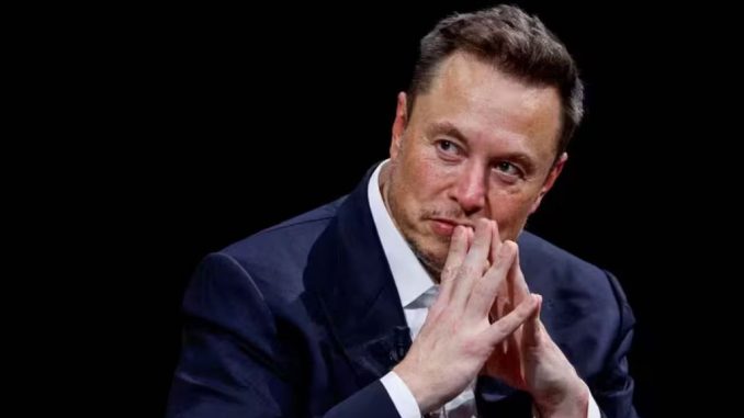 Elon Musk gestures as he attends the Viva Technology conference in Paris, France, June 2023.Tesla and the Indian government are attempting to strike a win-win deal that could see the world’s most valuable carmaker set up a vehicle manufacturing plant in the country. GONZALO FUENTES/REUTERS.
