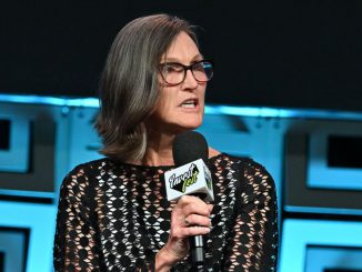 Ark Invest founder Cathie Wood took aim at the a href=https://www.Zenger News.com/money/how-to-invest-in-index-fundsindex-based investment strategy/a and explained its shortcomings, taking Alphabet, Inc. as an example to make her case. PARAS GRIFFIN/GETTY IMAGES