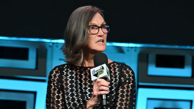 Ark Invest founder Cathie Wood took aim at the a href=https://www.Zenger News.com/money/how-to-invest-in-index-fundsindex-based investment strategy/a and explained its shortcomings, taking Alphabet, Inc. as an example to make her case. PARAS GRIFFIN/GETTY IMAGES